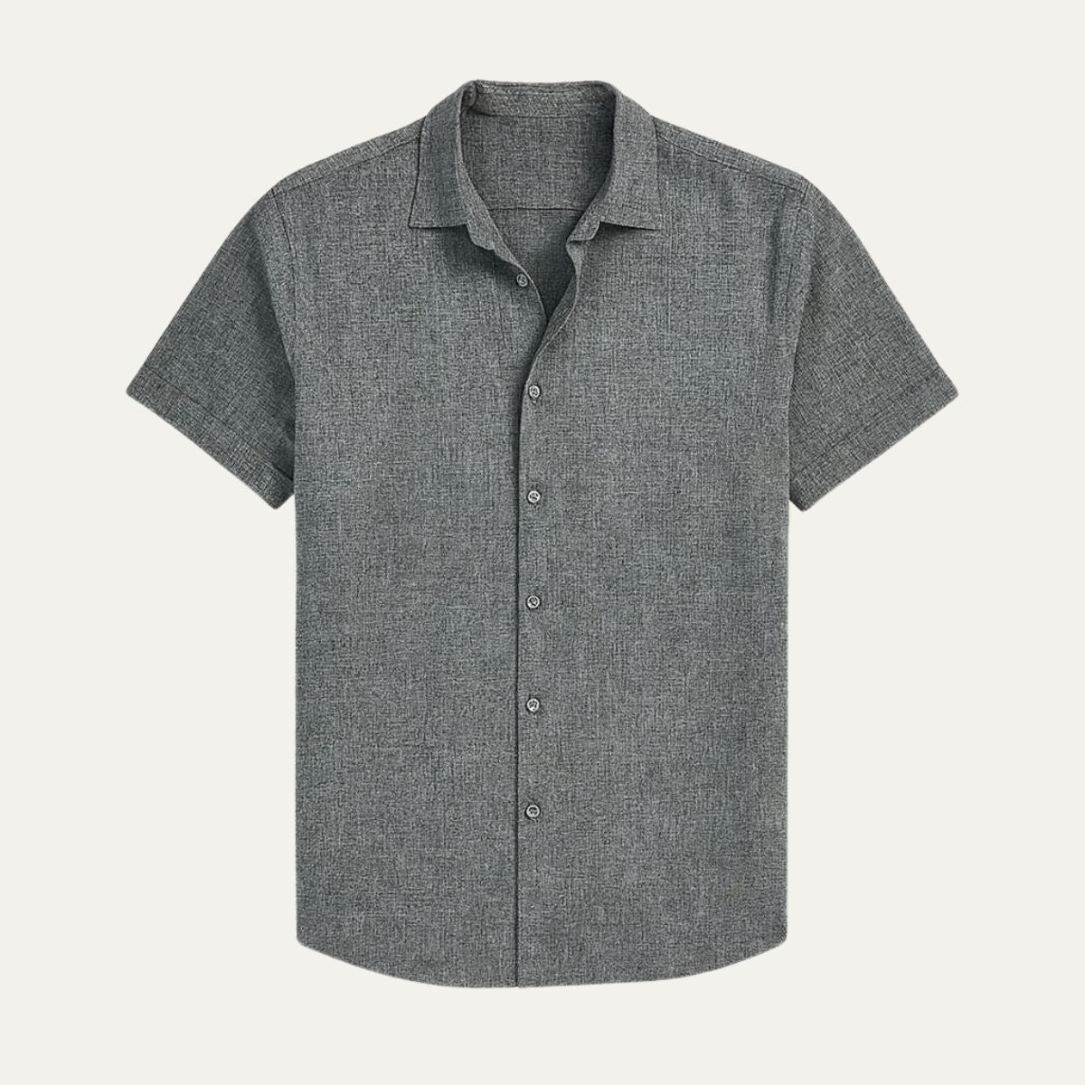 La Chemise en Lin à Manches Courtes Monaco pour Hommes