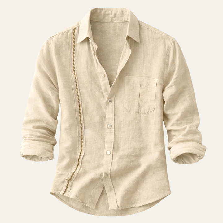 La Chemise de Plage Décontractée à Boutons pour Hommes Ridgehaven