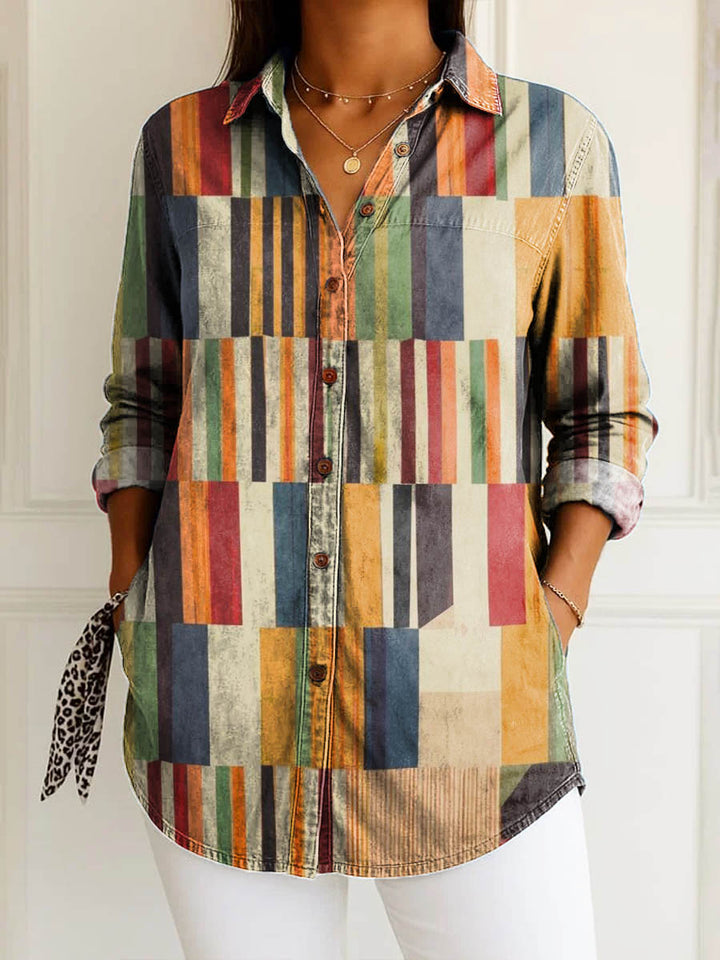 Sammy | Chemise à rayures rétro