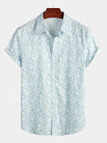 Chemise Casual Imprimée Florale pour Homme