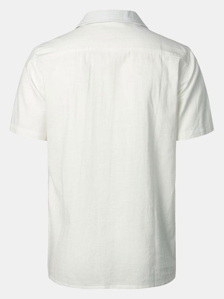 Ensemble chemise et pantalon Guayabera cubains décontractés pour homme, ensemble d&