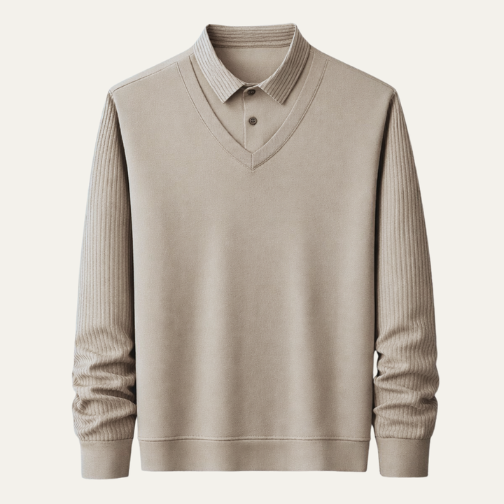 Le Polo en Tricot Doux pour Hommes Cortina