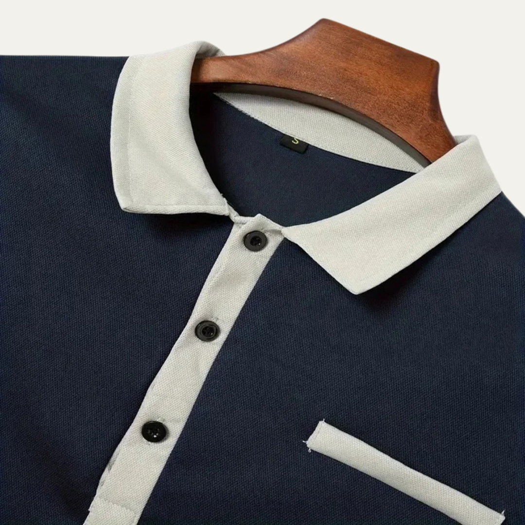 Le Pull Polo Casual Slim Fit pour Hommes Anacapri