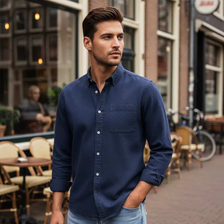 La Chemise Habillée Classique à Boutons pour Hommes Melrose