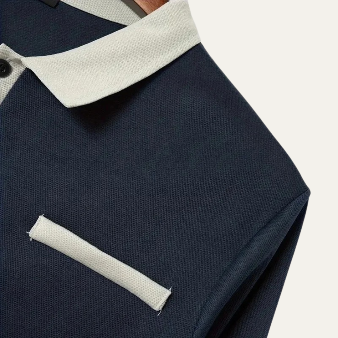 Le Pull Polo Casual Slim Fit pour Hommes Anacapri