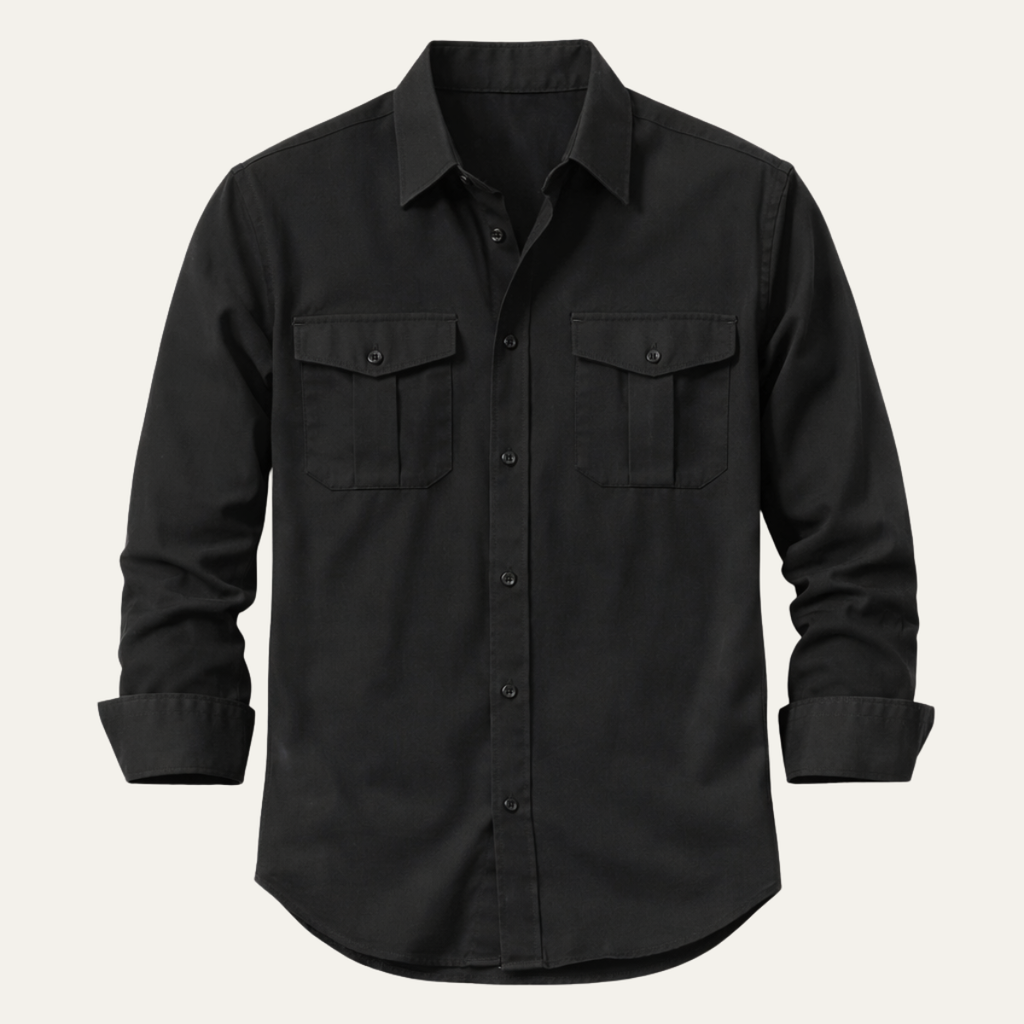 La chemise décontractée en lin pour homme Hillcrest Ridge à double poche