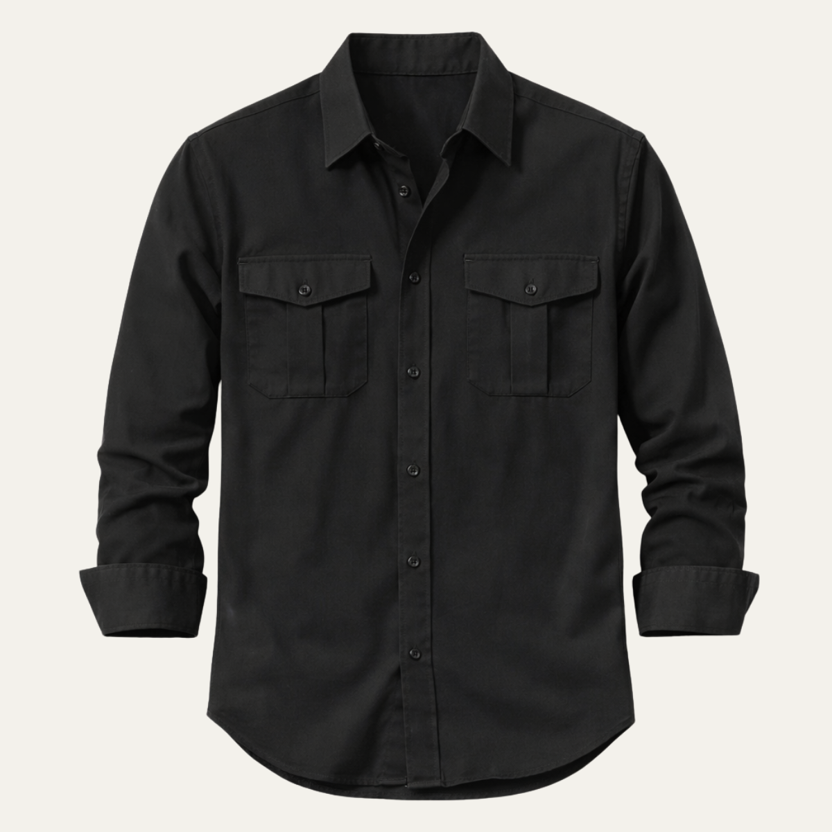 La chemise décontractée en lin pour homme Hillcrest Ridge à double poche