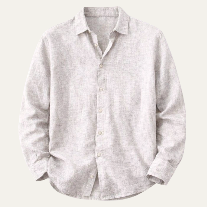 La chemise à boutons en lin léger pour hommes Kensington