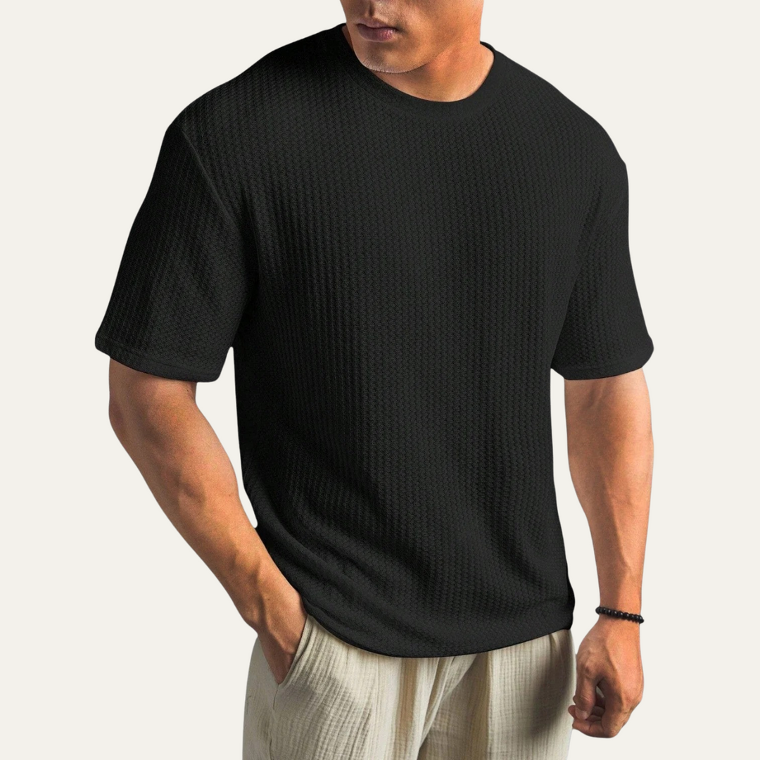 La chemise décontractée en coton texturé pour homme de Berkhamsted