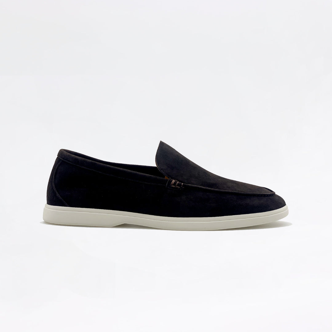 Mocassins en daim - Noir