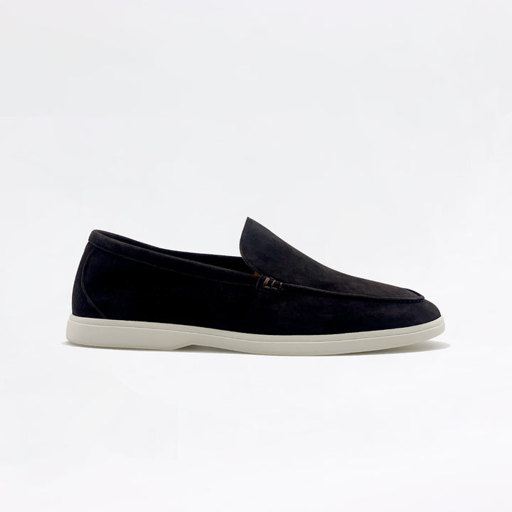 Mocassins en daim - Noir