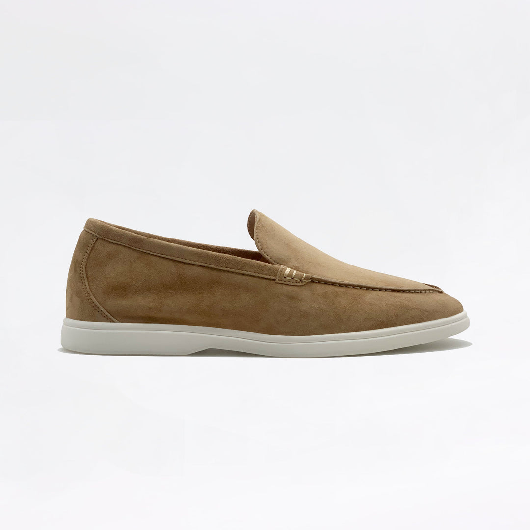 Mocassins en daim - Beige