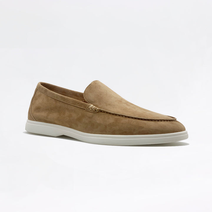 Mocassins en daim - Beige
