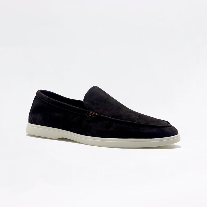 Mocassins en daim - Noir