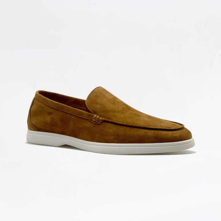 Mocassins en daim - Camel