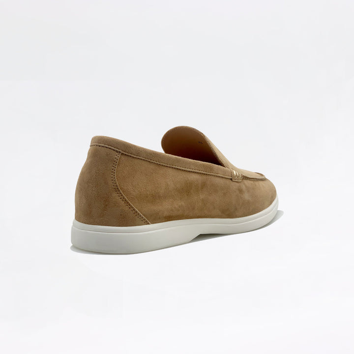 Mocassins en daim - Beige