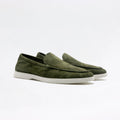 Mocassins en daim - Kaki