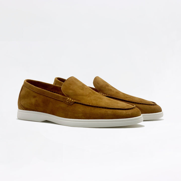 Mocassins en daim - Camel