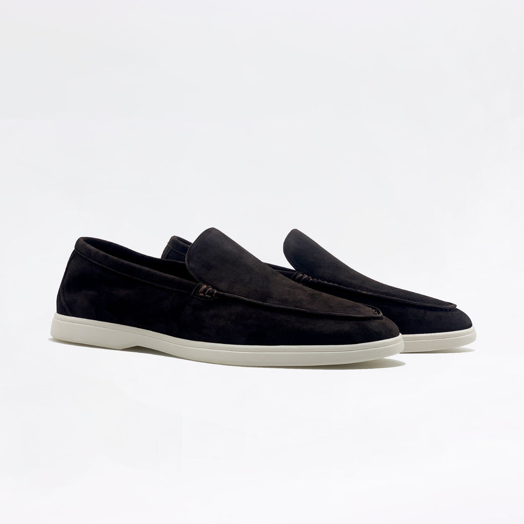 Mocassins en daim - Noir