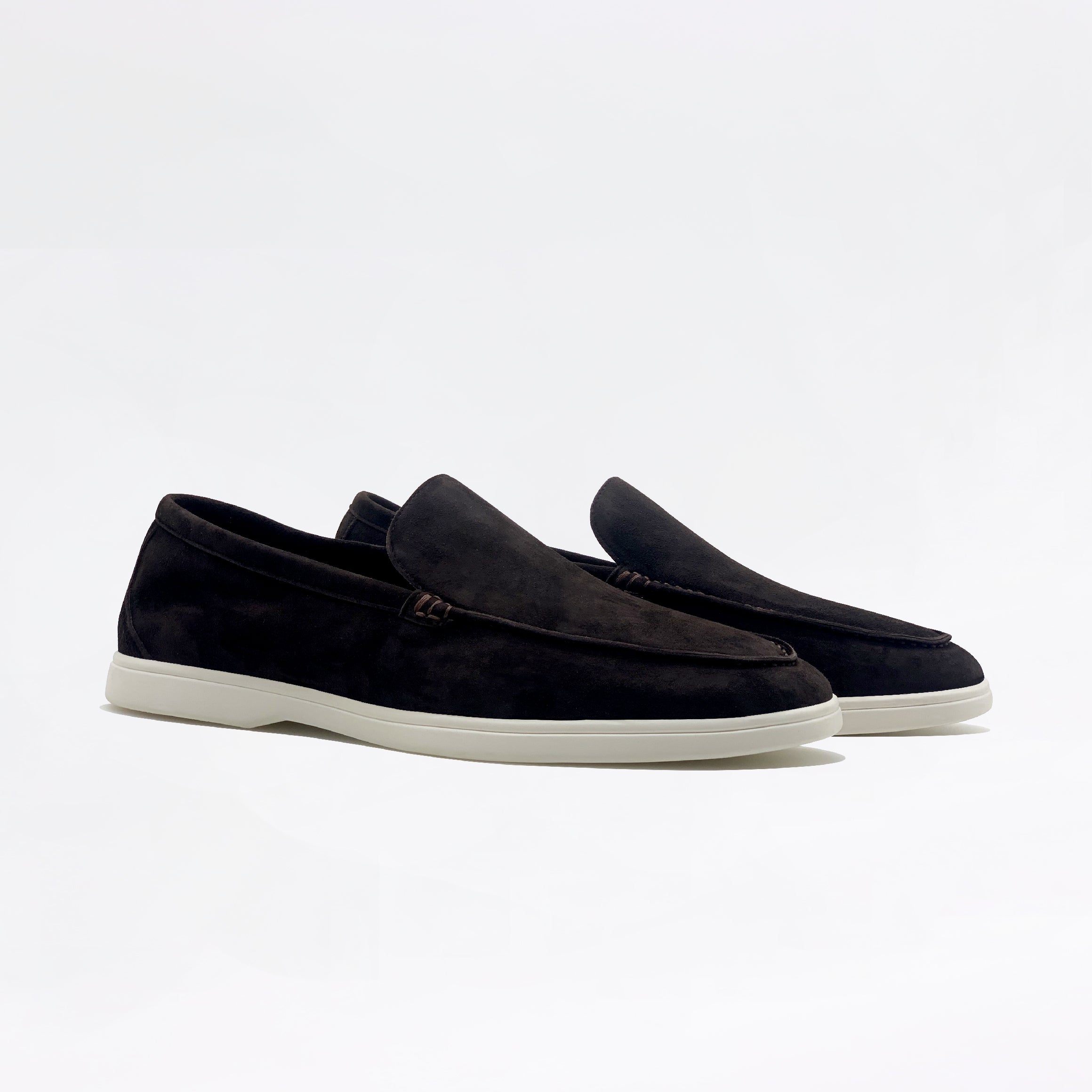 Mocassins en daim - Noir