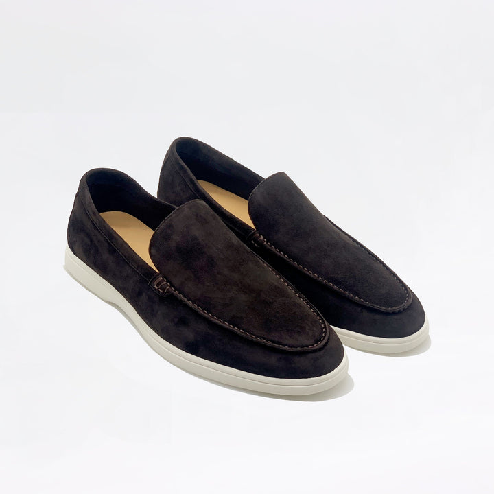 Mocassins en daim - Noir