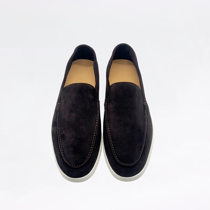 Mocassins en daim - Noir