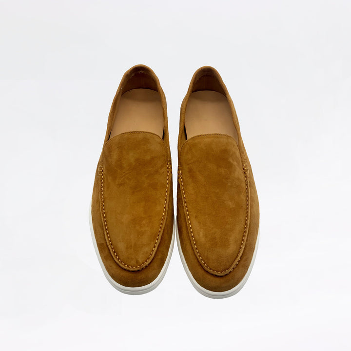 Mocassins en daim - Camel