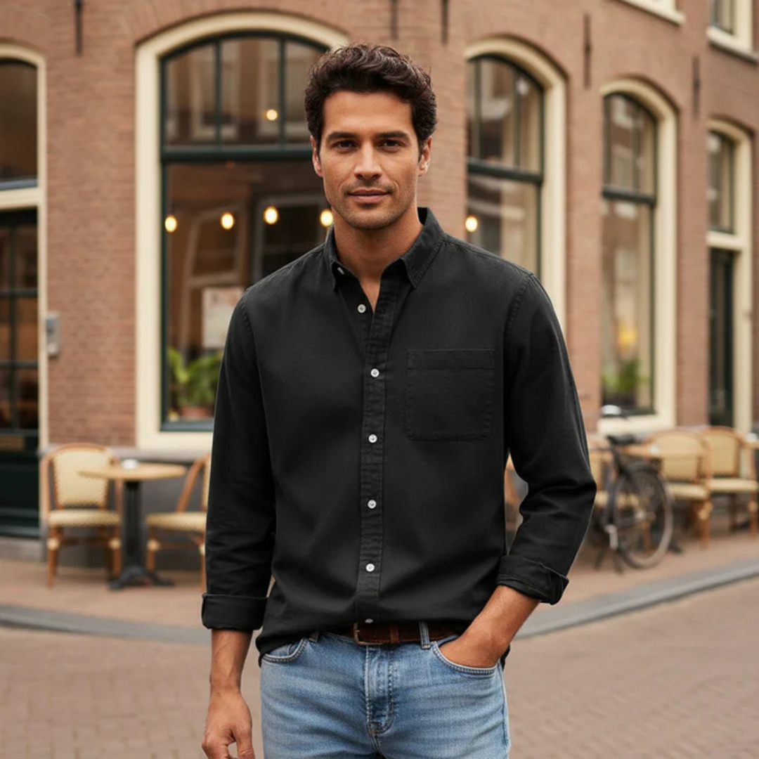 La Chemise Habillée Classique à Boutons pour Hommes Melrose