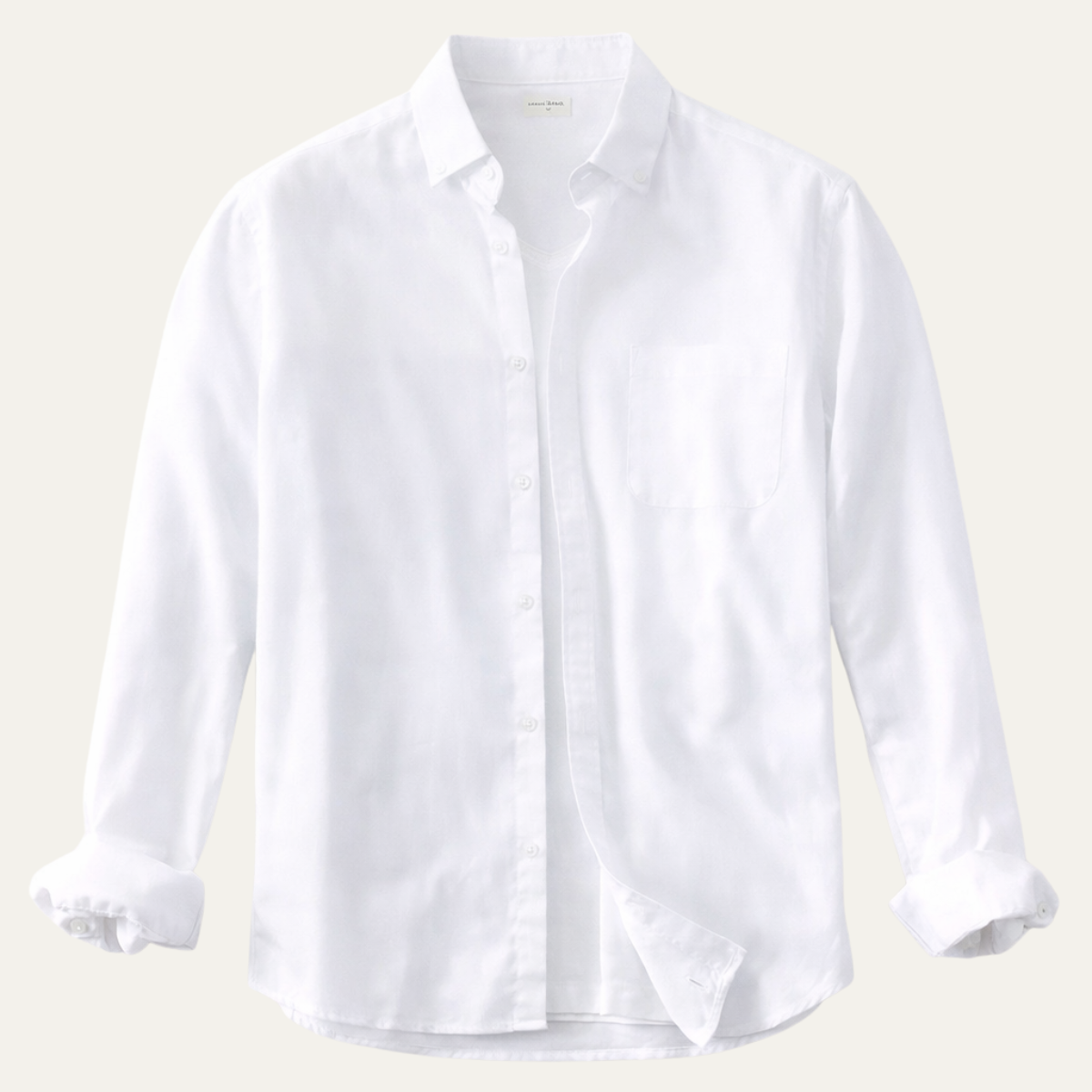 La Chemise Classique en Lin-Coton pour Homme Brookmoor
