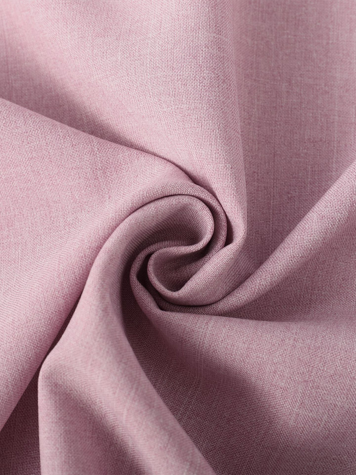 Chemise à manches courtes décontractée boutonnée en coton de couleur unie respirante pour hommes