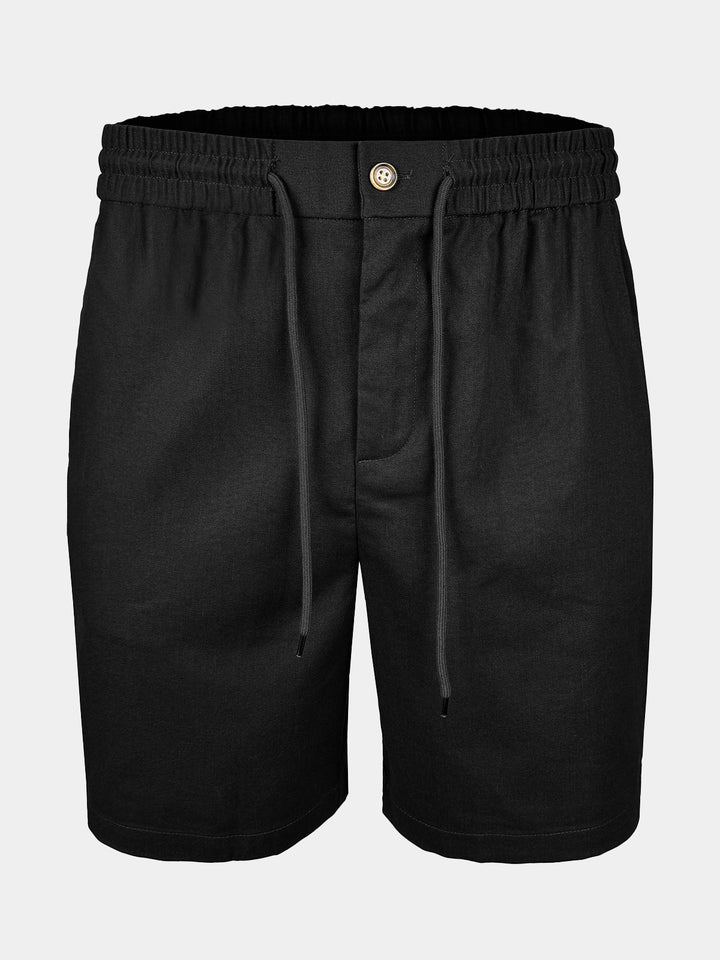 Short Homme de Plage Respirant en Lin et Coton