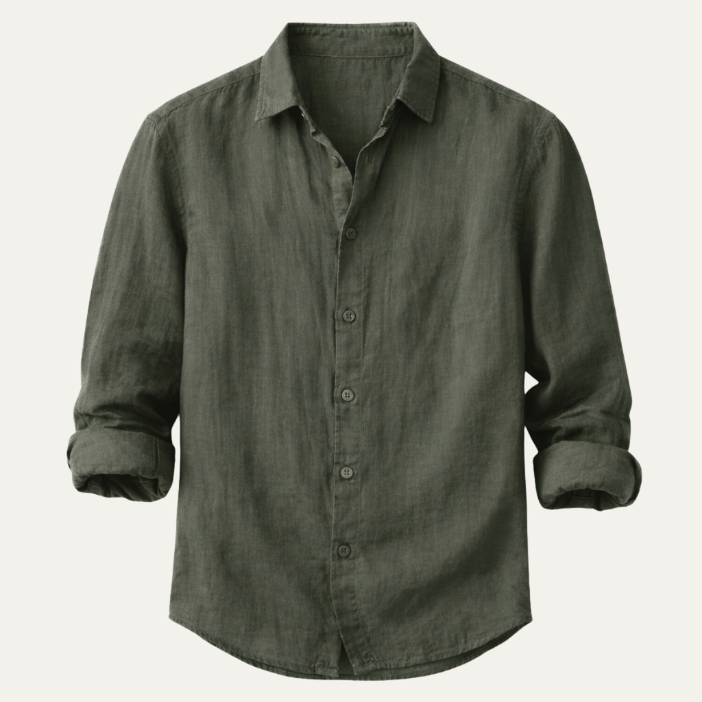 La chemise décontractée légère en mélange de lin pour homme Pinecrest Automne