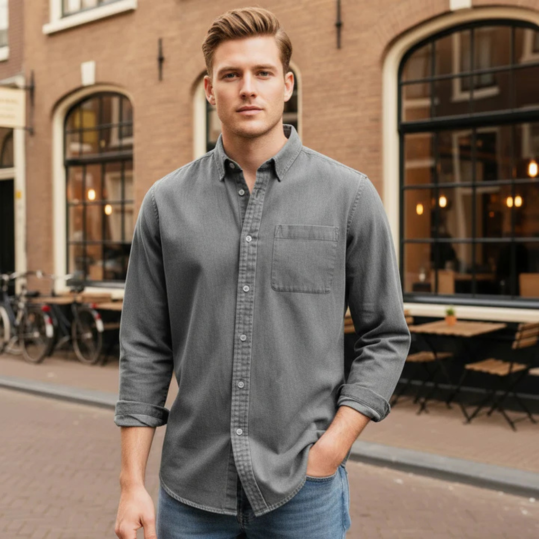 La Chemise Habillée Classique à Boutons pour Homme Melrose