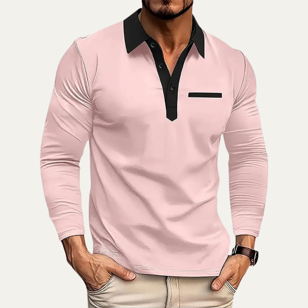 Le Pull Polo Casual Slim Fit pour Hommes Anacapri
