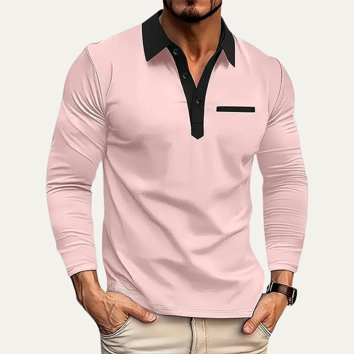 Le Pull Polo Casual Slim Fit pour Hommes Anacapri