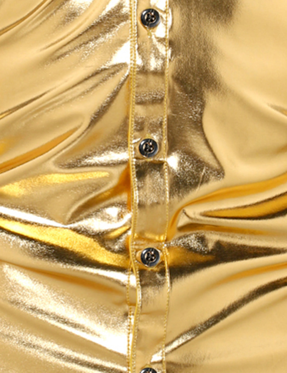 Costume de smoking boutonné brillant de luxe pour hommes, chemise de soirée à manches longues