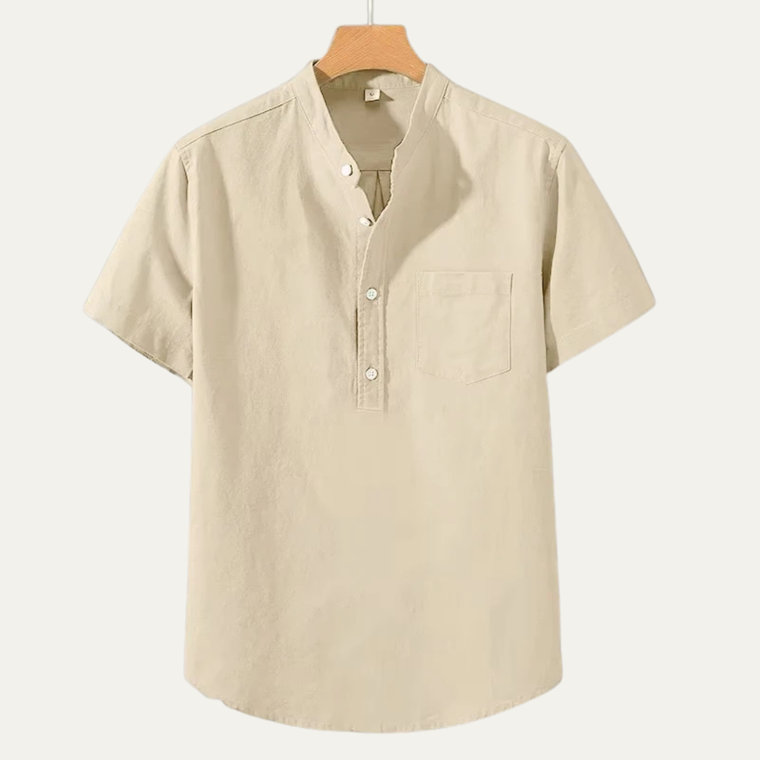 La chemise basique décontractée d&