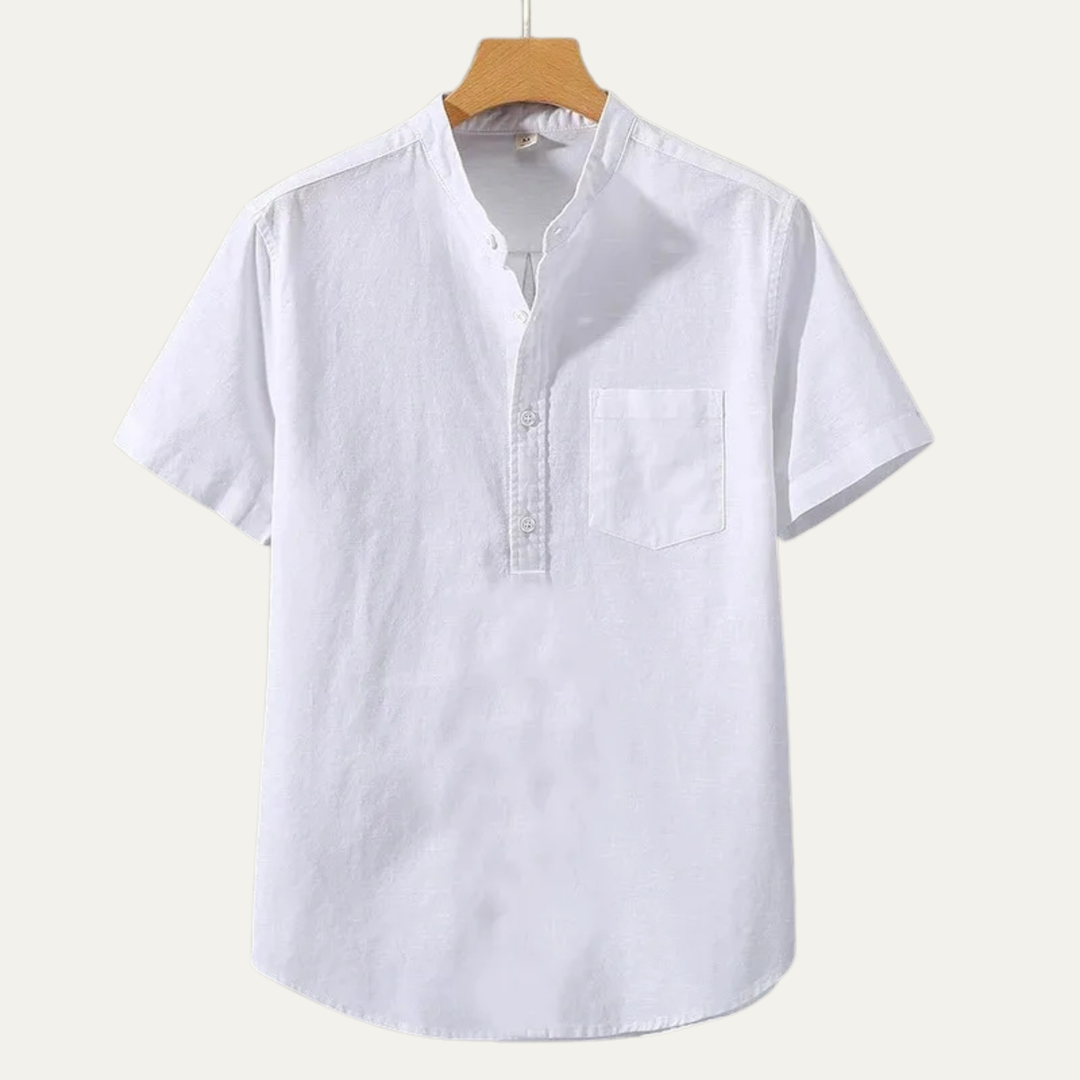 La chemise basique décontractée d&