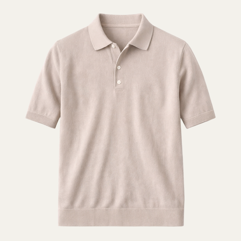 La chemise polo tricotée décontractée d'affaires pour homme Otranto