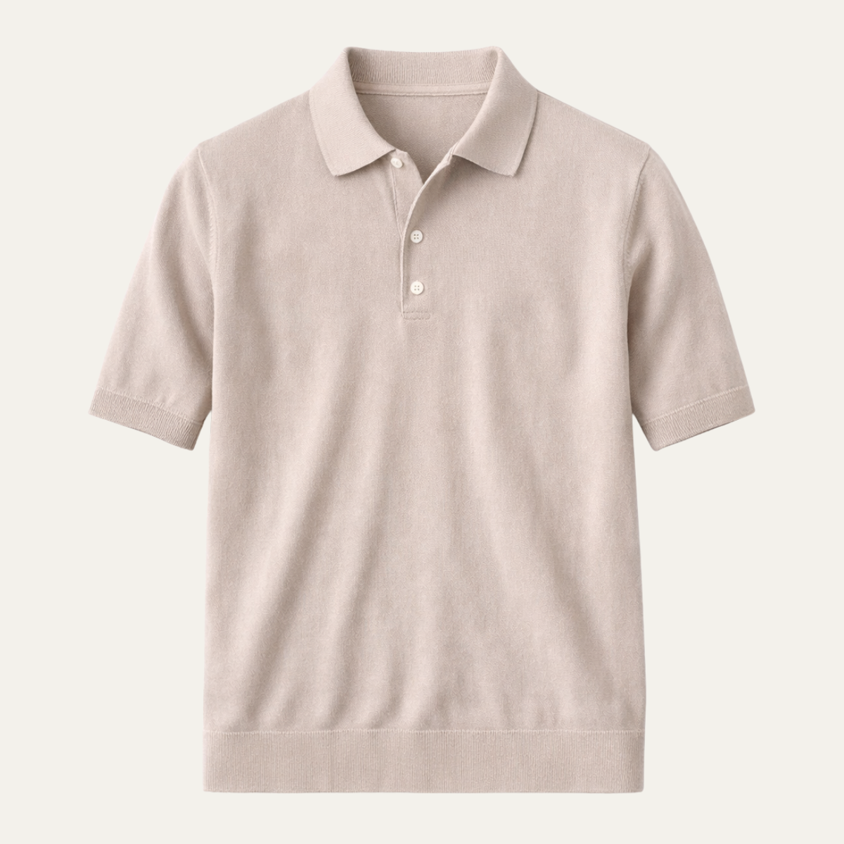 La chemise polo tricotée décontractée d'affaires pour homme Otranto