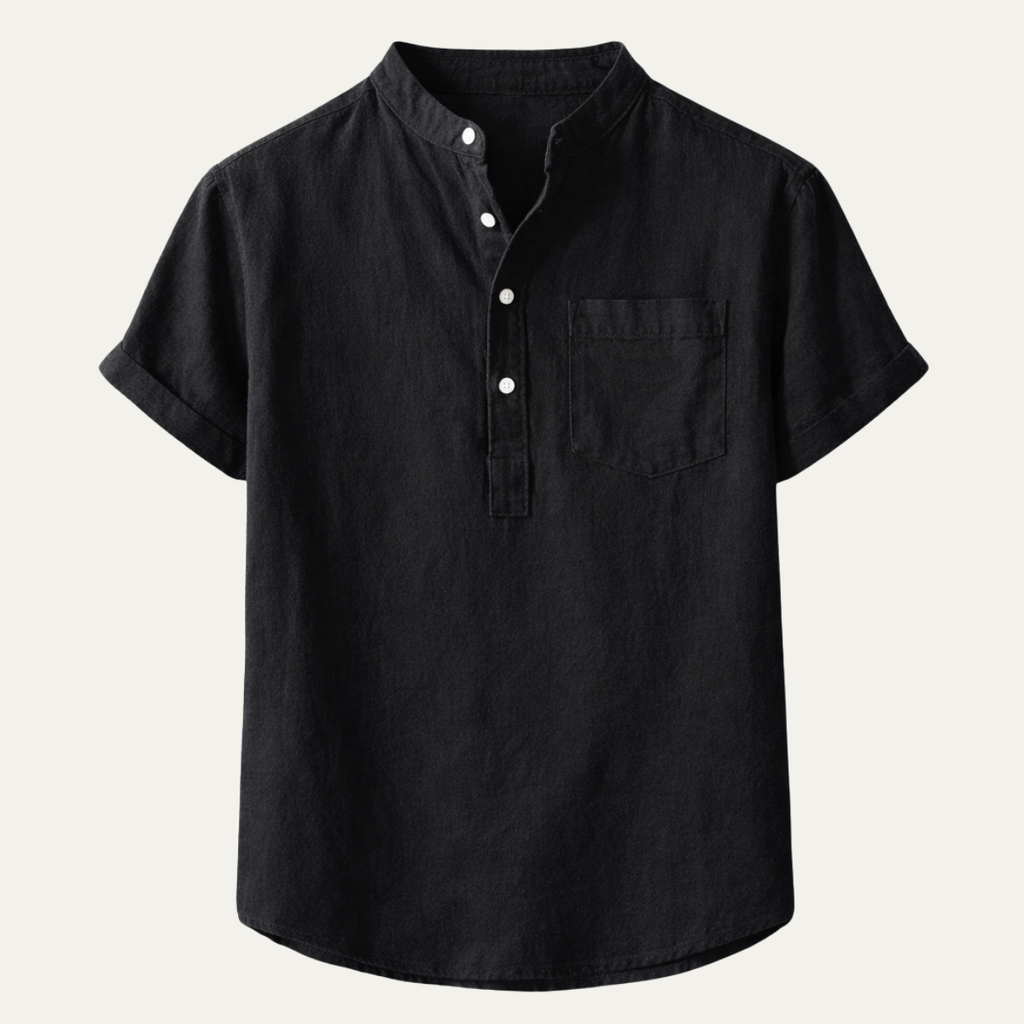 La chemise basique décontractée d'été pour hommes Hyde Park avec poche poitrine
