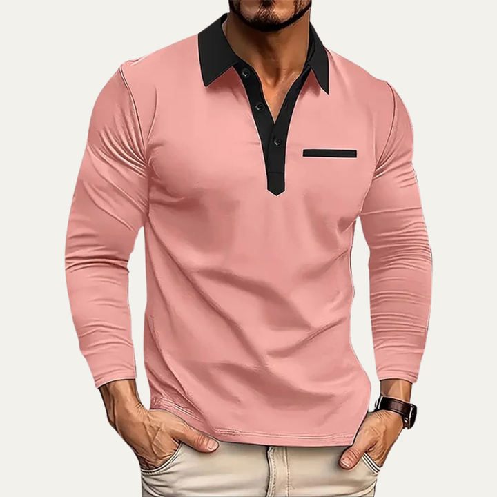 Le Pull Polo Casual Slim Fit pour Hommes Anacapri