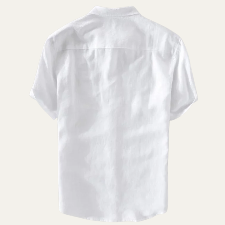 La Chemise Relaxed Fit en Coton Lin Léger pour Hommes Montland
