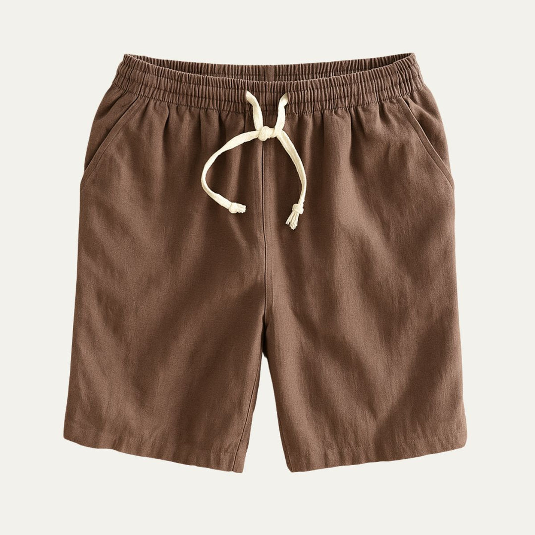 Les Shorts en Lin Rowley – Shorts à Cordon pour Hommes