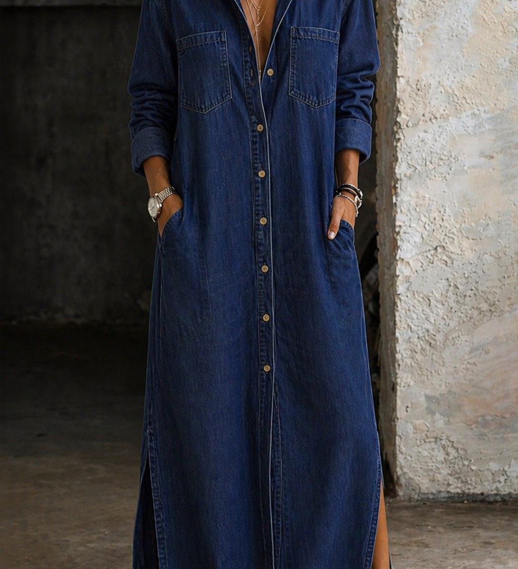 Delana | Robe à Boutons