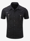 Chemise à Manches Courtes pour Homme
