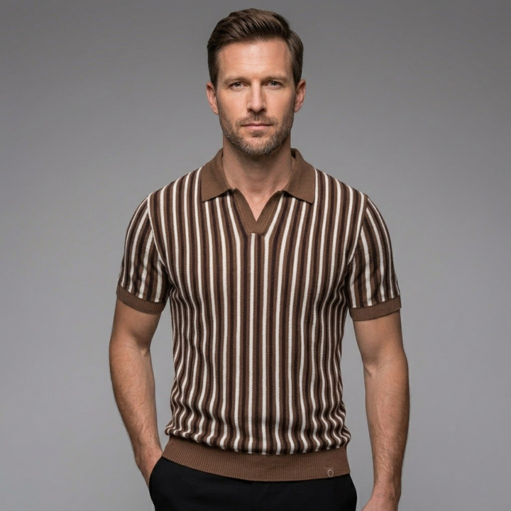 Le Polo Intelligent Tricoté pour Hommes Greenfield