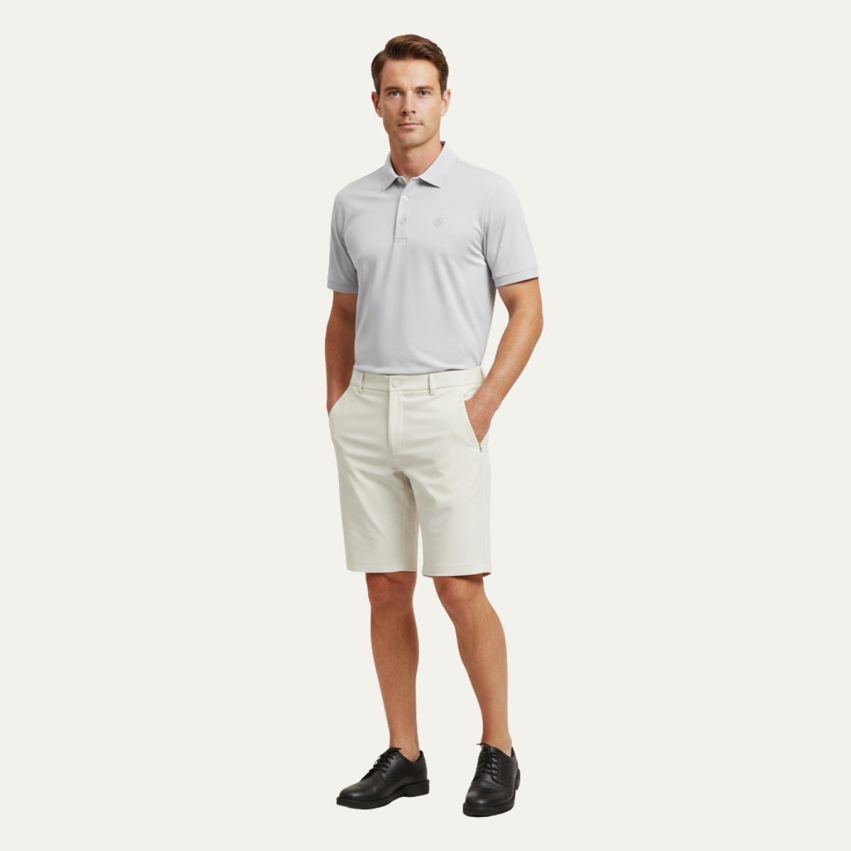 Les Shorts de Golf Casual pour Hommes Stonecrest avec Poches Latérales Zippées