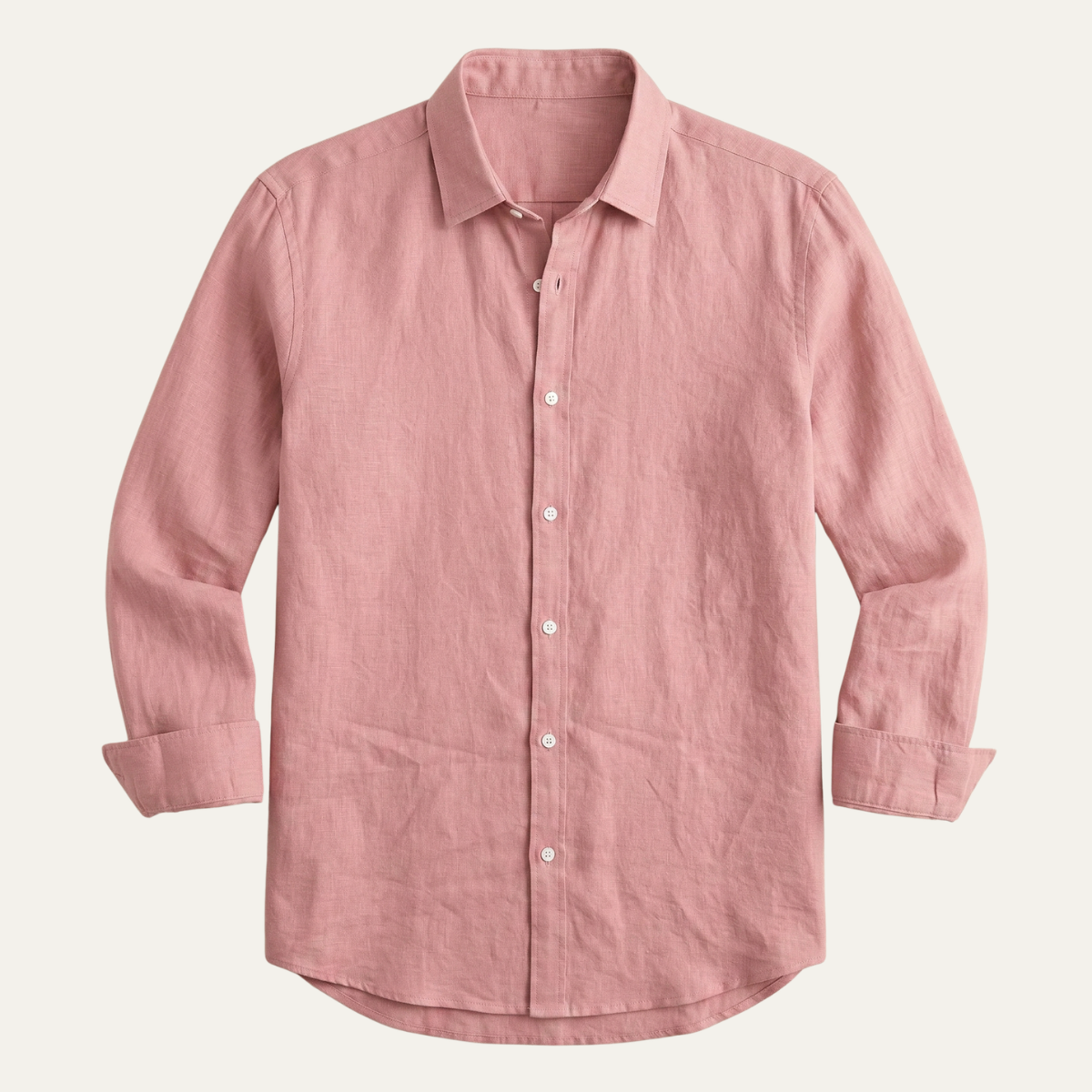 La chemise décontractée en lin pour hommes Glenpark Ridge