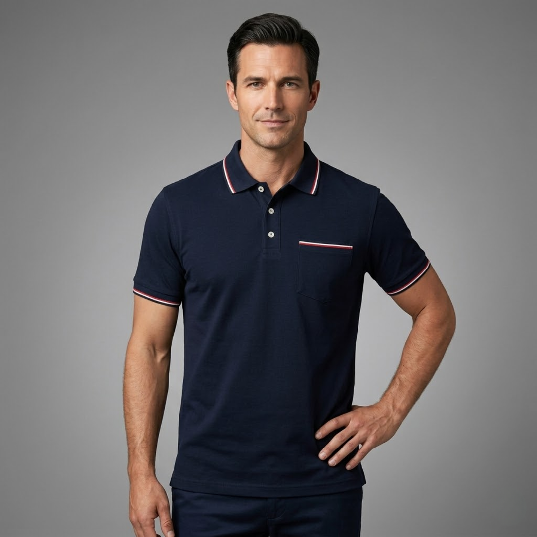 La chemise polo de golf intelligente pour hommes Brenton